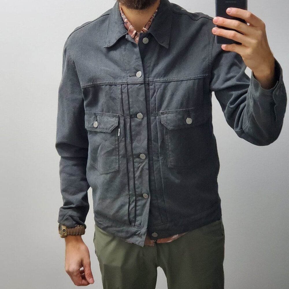 Levis Trucker Chore Jacket Cotton Size Medium